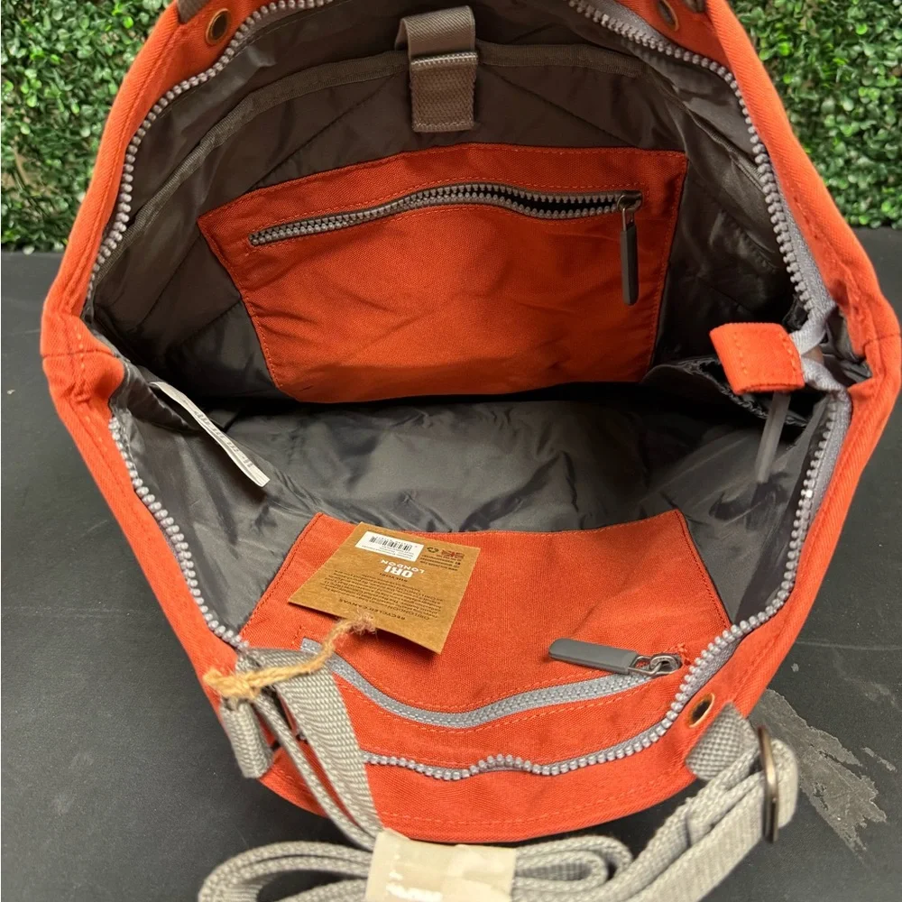 ORI London TRAFALGAR TOTE IN ROOIBOS - Picture 7 of 12